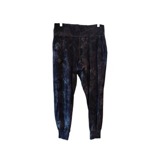 LULULEMON Align High-Rise Jogger Gray Black Tie Dye Leggings 10 W5E1NS